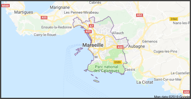 Zone de livraison de nuit sur Marseille et Vitrolles